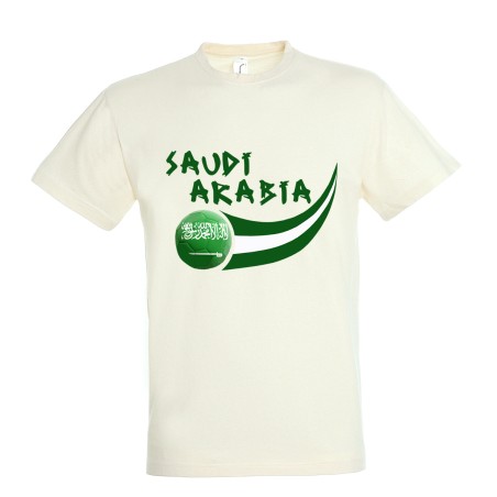T-shirt coton supporter Arabie Saoudite enfant