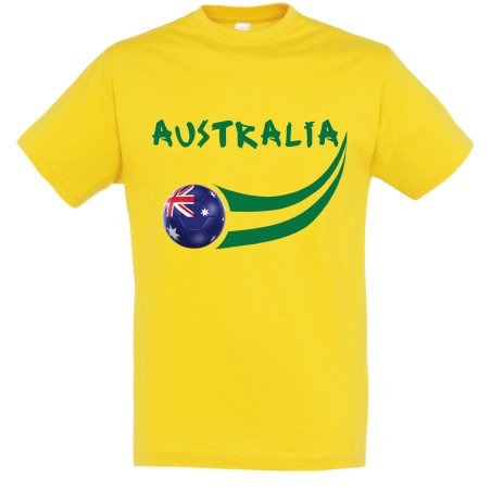 T-shirt coton supporter Australie enfant