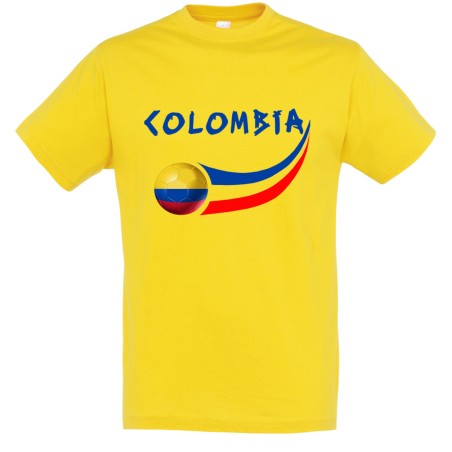 T-shirt coton supporter Colombie enfant
