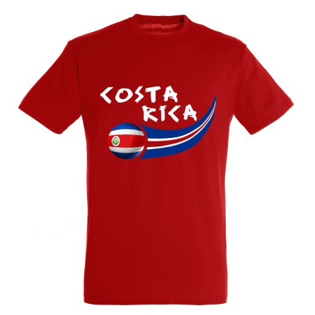 T-shirt coton supporter Costa Rica enfant