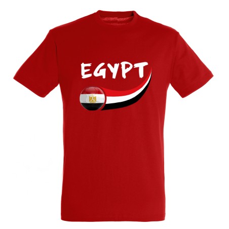 T-shirt coton supporter Egypte enfant