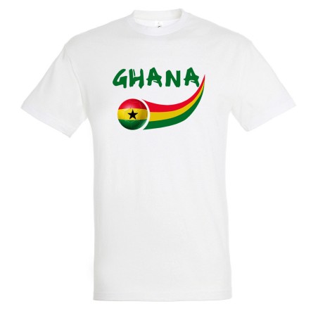 T-shirt coton supporter Ghana enfant