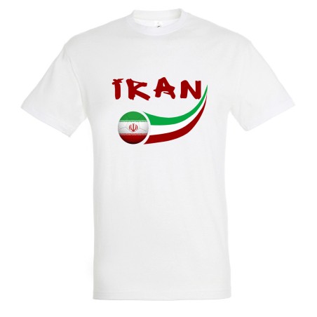 T-shirt coton supporter Iran enfant
