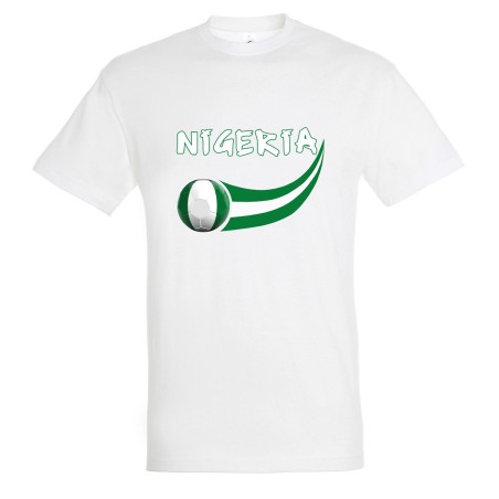 T-shirt coton supporter Nigeria enfant