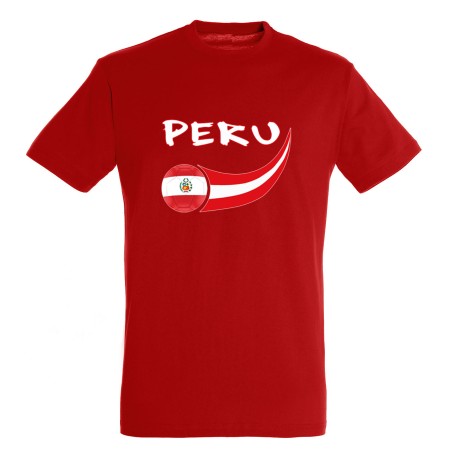 T-shirt coton supporter Pérou enfant