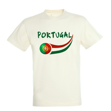 T-shirt coton supporter Portugal enfant
