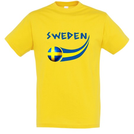 T-shirt coton supporter Suède enfant