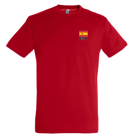 T-shirt supporter coton Espagne