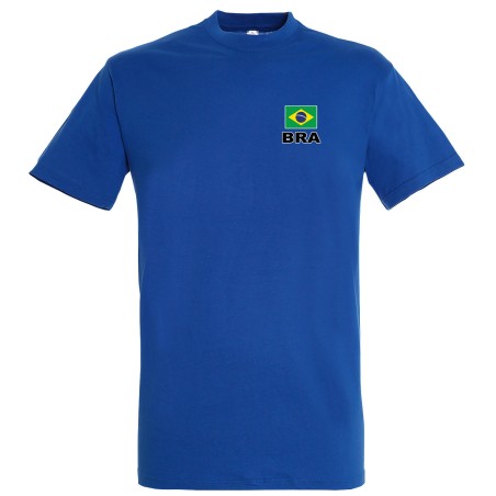 T-shirt supporter coton Brésil