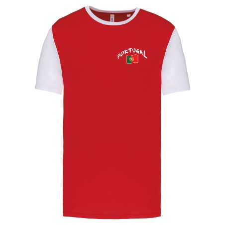 Maillot supporter Portugal adulte