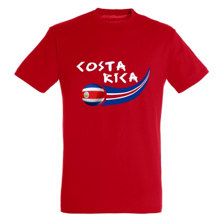 T-shirt coton supporter Costa Rica adulte