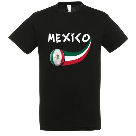 T-shirt coton supporter Mexique adulte