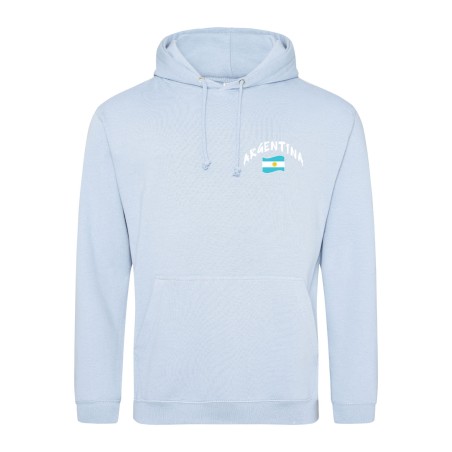 Sweat capuche Argentine adulte