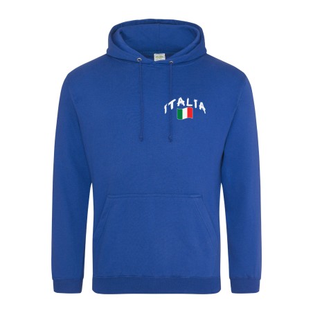 Sweat capuche Italie adulte
