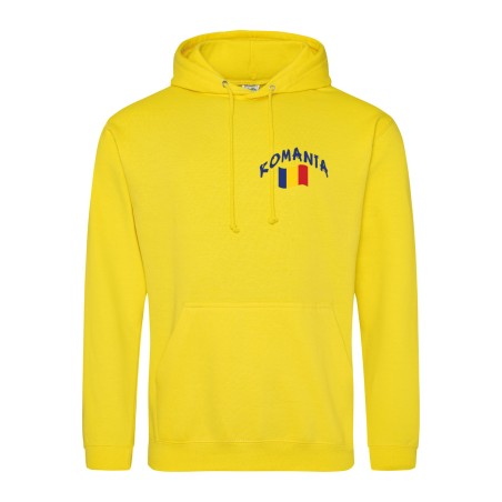 Sweat capuche Roumanie adulte
