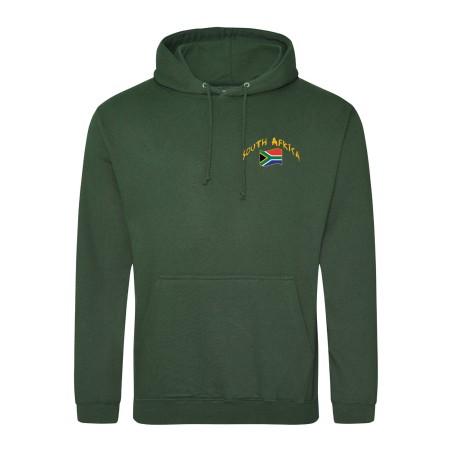 Sweat capuche Afrique du Sud adulte