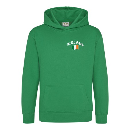 Sweat capuche Irlande enfant