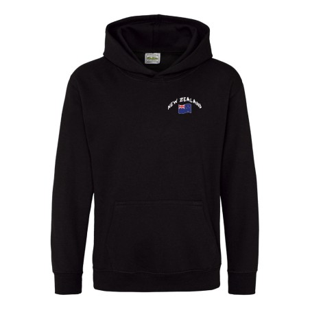 Sweat capuche Nouvelle Zélande enfant