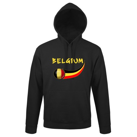 Sweat capuche Belgique adulte