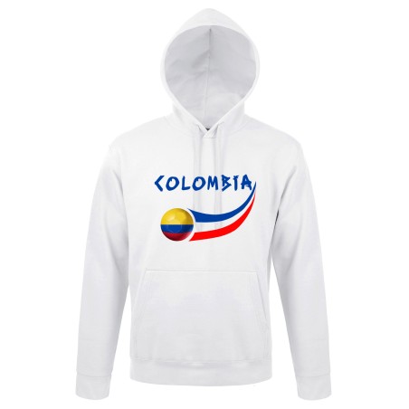 Sweat capuche Colombie adulte