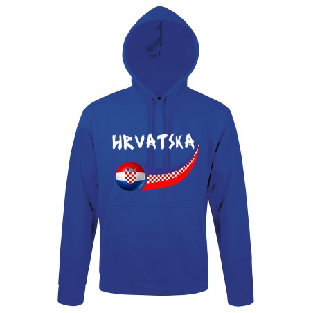 Sweat capuche Croatie adulte
