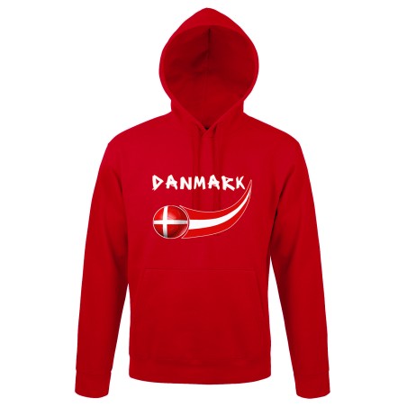 Sweat capuche Danemark adulte