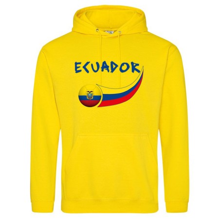 Sweat capuche Equateur adulte