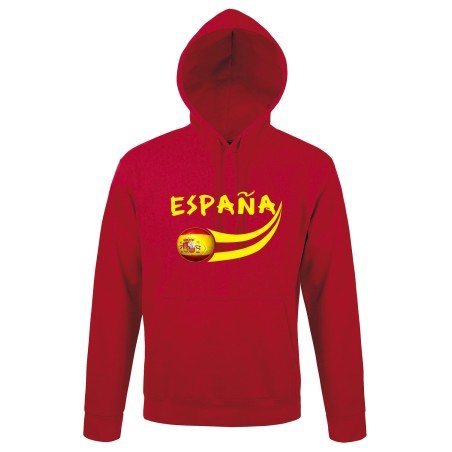 Sweat capuche Espagne adulte