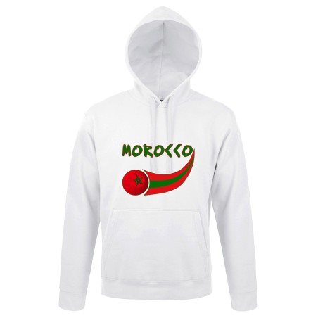 Sweat capuche Maroc adulte
