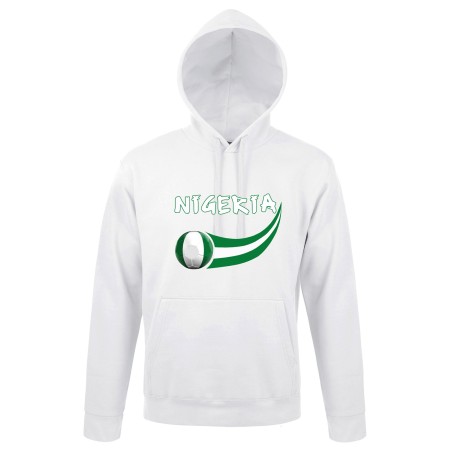 Sweat capuche Nigeria adulte