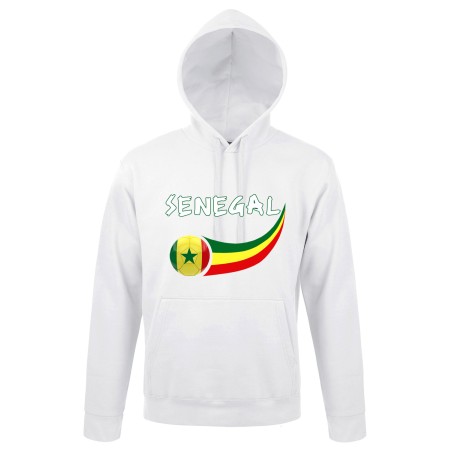 Sweat capuche Sénégal adulte