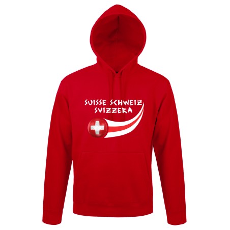 Sweat capuche Suisse adulte