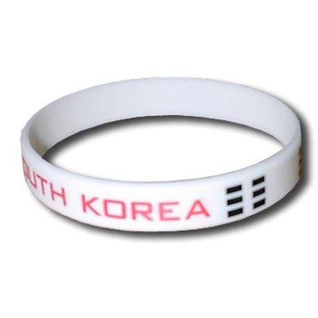 Bracelet silicone Corée du Sud