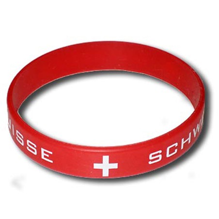Bracelet silicone Suisse
