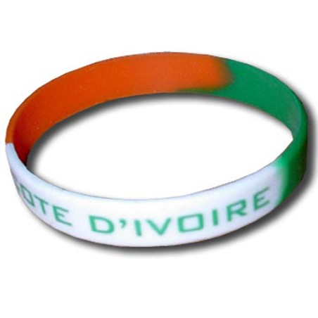 Bracelet silicone Côte d'Ivoire